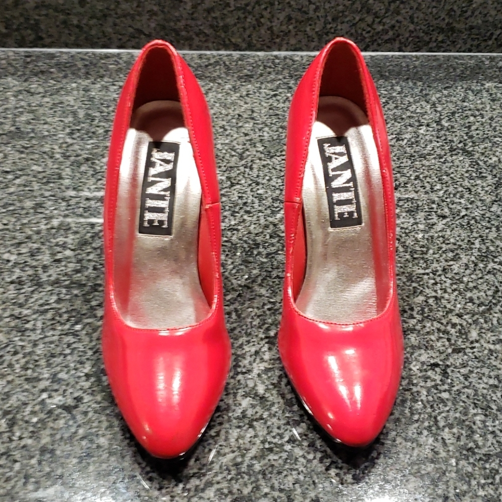 Janie red High Heels